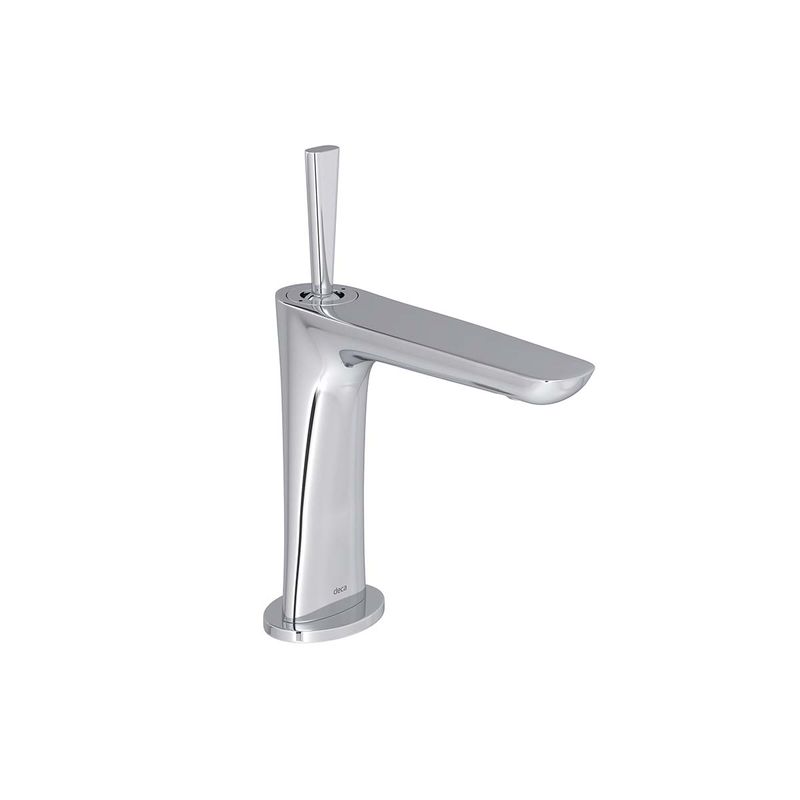 Misturador-Monocomando-Deca-de-Mesa-Bica-Baixa-para-Lavatorio-Lk-Cromado---Deca---2875.C17---Fundo-Branco-Produto-Principal-SKU-posicionada-na-diagonal-direita-ou-redondo-e-produto-fechado