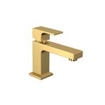 Misturador-Monocomando-Deca-de-Mesa-Bica-Baixa-para-Lavatorio-Unic-Gold---Deca---2875.GL90---Fundo-Branco-Produto-Principal-SKU-posicionada-na-diagonal-direita-ou-redondo-e-produto-fechado