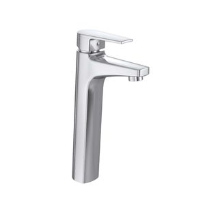 Misturador Monocomando de Mesa Bica Alta para Lavatório Level Cromado