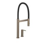 Misturador-Monocomando-Deca-de-Mesa-para-Cozinha-Colore-Corten-e-Preto---Deca---2289.CT.MT.PT---Fundo-Branco-Produto-Principal-SKU-posicionada-na-diagonal-direita-ou-redondo-e-produto-fechado