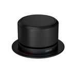 Acionamento-para-Monocomando-Deca-de-Mesa-para-Cozinha-Redondo-You-Black-Matte---Deca---4990.BL104.MT---Fundo-Branco-Produto-Principal-SKU-posicionada-na-diagonal-direita-ou-redondo-e-produto-fechado