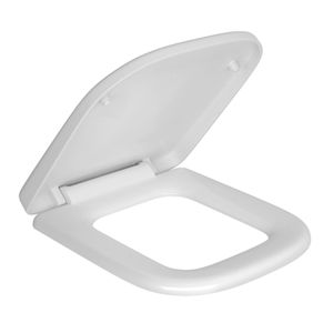 Assento Deca em Plástico Slow Close para Bacias Quadra Polo Unic Branco