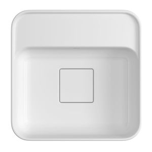 Cuba de Apoio Deca com Mesa Quadrada 30cm Slim Branco