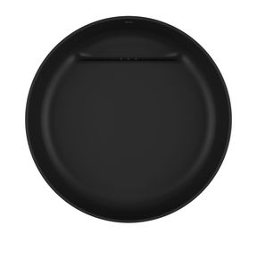 Cuba-de-Apoio-Deca-com-Valvula-Oculta-Redonda-40cm-Slim-Ebano-Fosco---Deca---L.12040.VO.94---Fundo-Branco-Produto-Principal-SKU-vista-de-cima