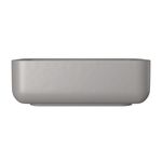 Cuba-de-Apoio-Retangular-40cm-Deca-Slim-Soft-Antracite---Deca---L.13040.85---Fundo-Branco-Produto-Principal-SKU-posicionada-de-frete-e-reto