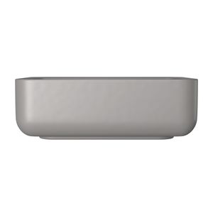 Cuba Retangular de Apoio 40cm Soft Antracite