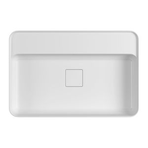 Cuba de Apoio Deca com Mesa Retangular 60 Cm Branco