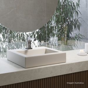 Torneira de Mesa Touchless Bica Baixa para Lavatório Unic Cromado
