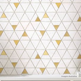 Porcelanato Decorado Acetinado 29,2x36,5cm Bege - Portinari Mc Contos Tri Sbe Mix Act Retificado