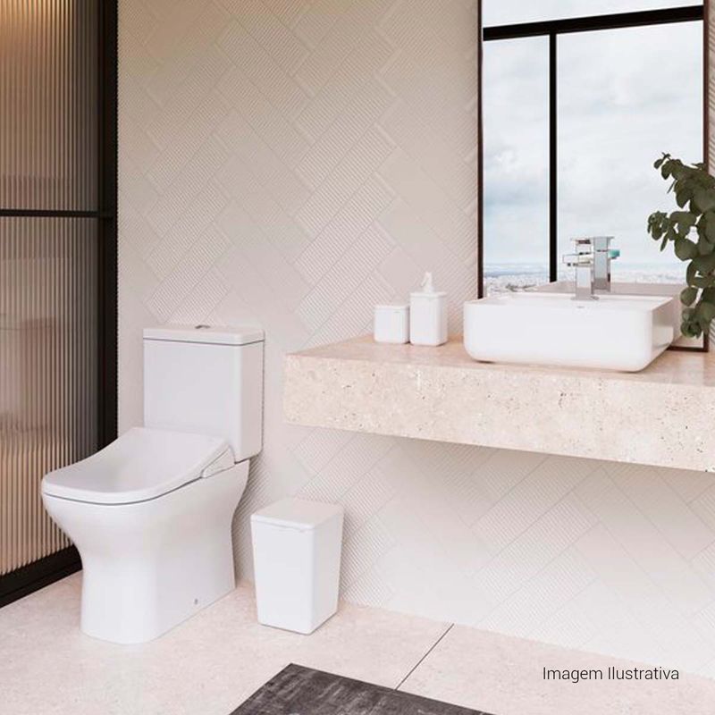 Assento-Deca-com-Ducha-Luz-Noturna-Quadra-Axis-Unic-Branco-e-Cromado---Deca---AP.415B.17---Ambientada-Ampla-pode-com-2-ou-mais-produtos-diretamente-ou-indiretamente-relacionados-ou-quando-a-imagem-for-de-um-ambiente-completo.