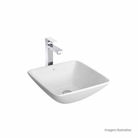 Cuba de Apoio Deca Quadrada 400mm Branco