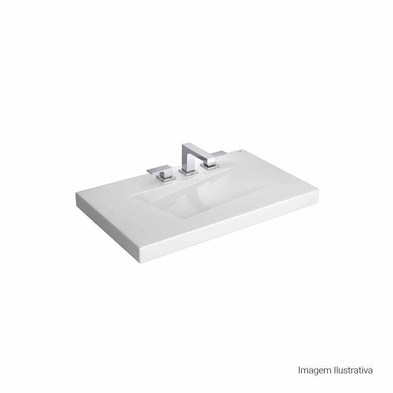 Cuba-de-Sobrepor-Deca-com-Mesa-e-Valvula-Oculta-Retangular-Branco---Deca---L.89.17---Fundo-Branco-Produto-com-item-complementar-posicionada-na-diagonal-direita-e-fechado-ou-produto-redondo