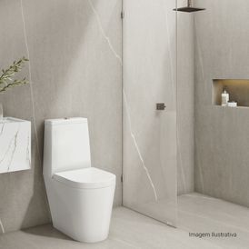 Chuveiro com Tubo de Teto Chuveiro Quadrado Corten