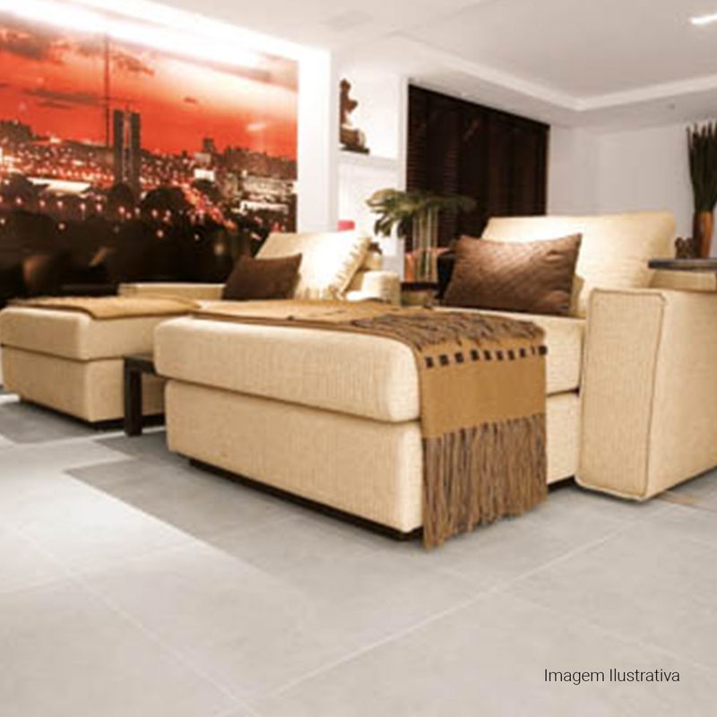 Porcelanato-Loft-Acetinado-Black-60x60cm-Bold---Portinari---6055461A---Ambientada-Ampla-