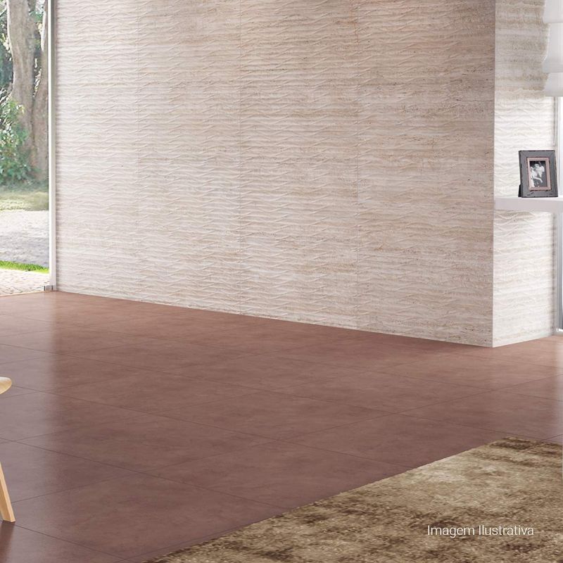 Porcelanato-Loft-Acetinado-Noce-60x60cm-Bold---Portinari---6055464A---Ambientada-Ampla-