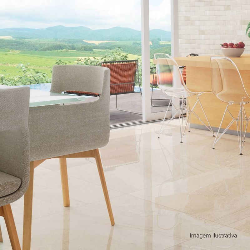 Porcelanato-Mediterraneo-Acetinado-Off-White-90x90cm-Ret---Portinari---6059507A---Ambientada-Ampla-