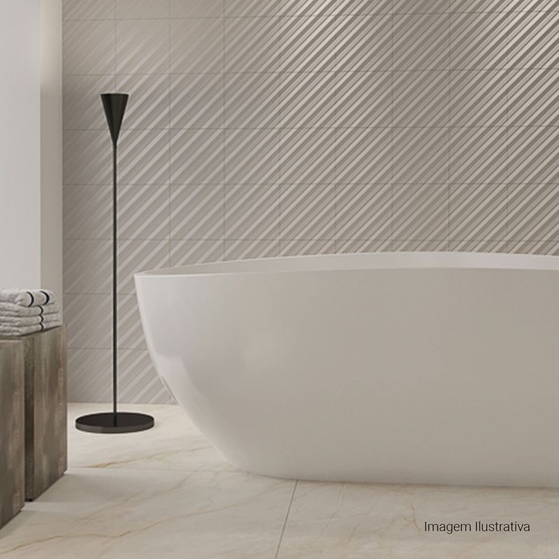 Porcelanato-Maze-Matte-Gray-20x20cm-Ret---Portinari---6061831A---Ambientada-Ampla-