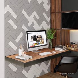 Porcelanato 7,7X24cm Matte Bold My Bricks Cinza