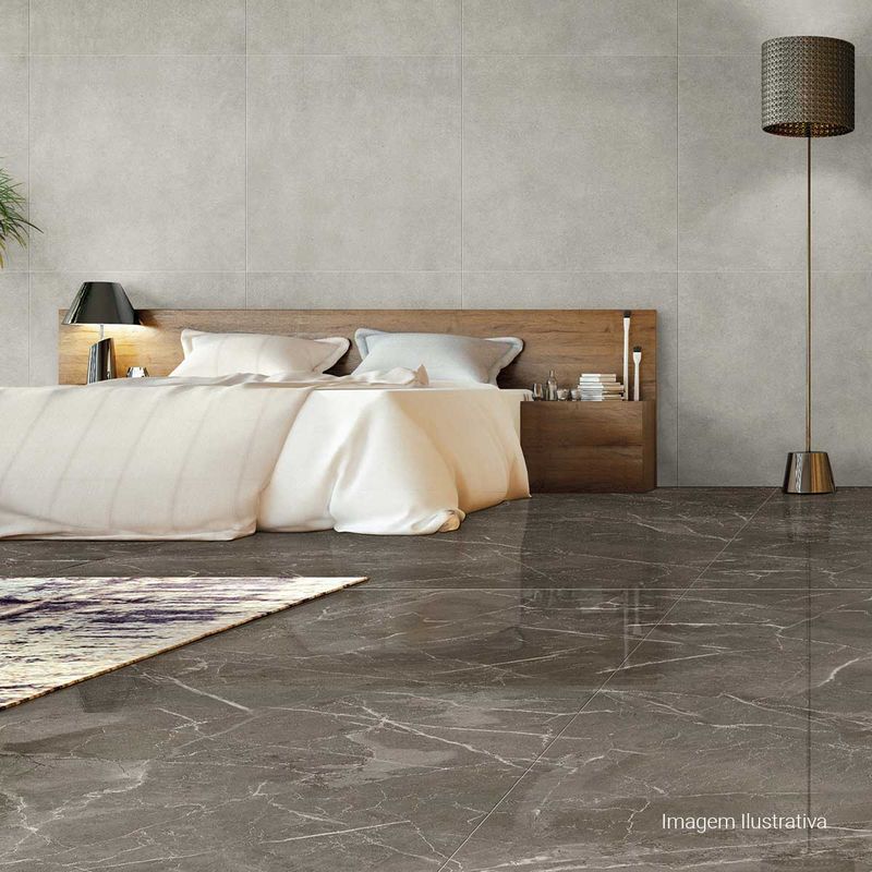 Porcelanato-Soneto-Polido-Marble-Dark-Gray-120x240cm-Ret---Portinari---6061033A---Ambientada-Ampla-