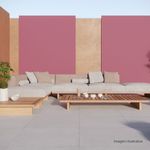 Porcelanato-Cimento-Hard-Gray-80x80cm-Ret---Ceusa---5062582A---Ambientada-Ampla-