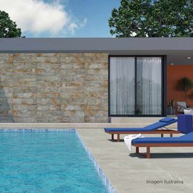Porcelanato Amadeirado Natural 30x120cm Cinza - Ceusa Lendaria Gr Nat Esmaltado Retificado