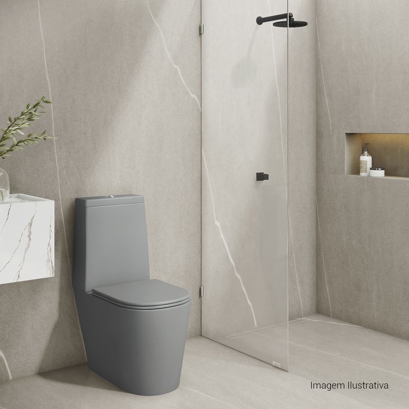 Bacia-para-Caixa-Acoplada-Deca-Lk-Cinza-Fosco---Deca---P.230.86---Ambientada-Ampla-pode-com-2-ou-mais-produtos-diretamente-ou-indiretamente-relacionados-ou-quando-a-imagem-for-de-um-ambiente-completo.