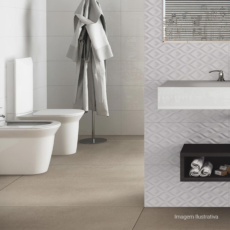 Azulejo-Charm-Matte-Kiss-White-30x60cm-Ret---Portinari---6059749A---Ambientada-Ampla-