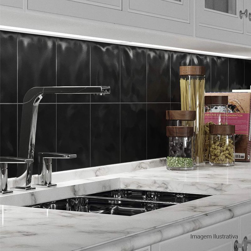 Azulejo-Rima-Matte-Black-20x20cm-Bold---Portinari---6060099A---Ambientada-Ampla-