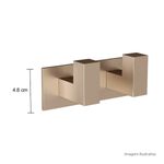 Cabide-Deca-Duplo-Quadratta-Corten---Deca---2062.CT83.MT---Fundo-Branco-Medida-Foto-com-medidas-Produto-unico-ou-multiplos
