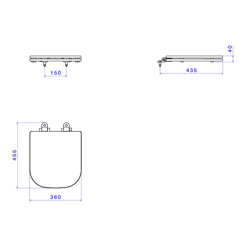 Assento-Deca-em-Poliester-Slow-Close-com-Microban-para-Bacias-Quadra-Polo-Unic-Ebano---Deca---AP.217.95---Fundo-Branco-Medida-Imagem-do-Desenho-tecnico-de-engenharia