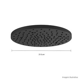 Chuveiro sem Tubo Chuveiro Aquamax Black Noir