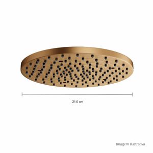 Chuveiro sem Tubo Chuveiro Aquamax Gold Matte