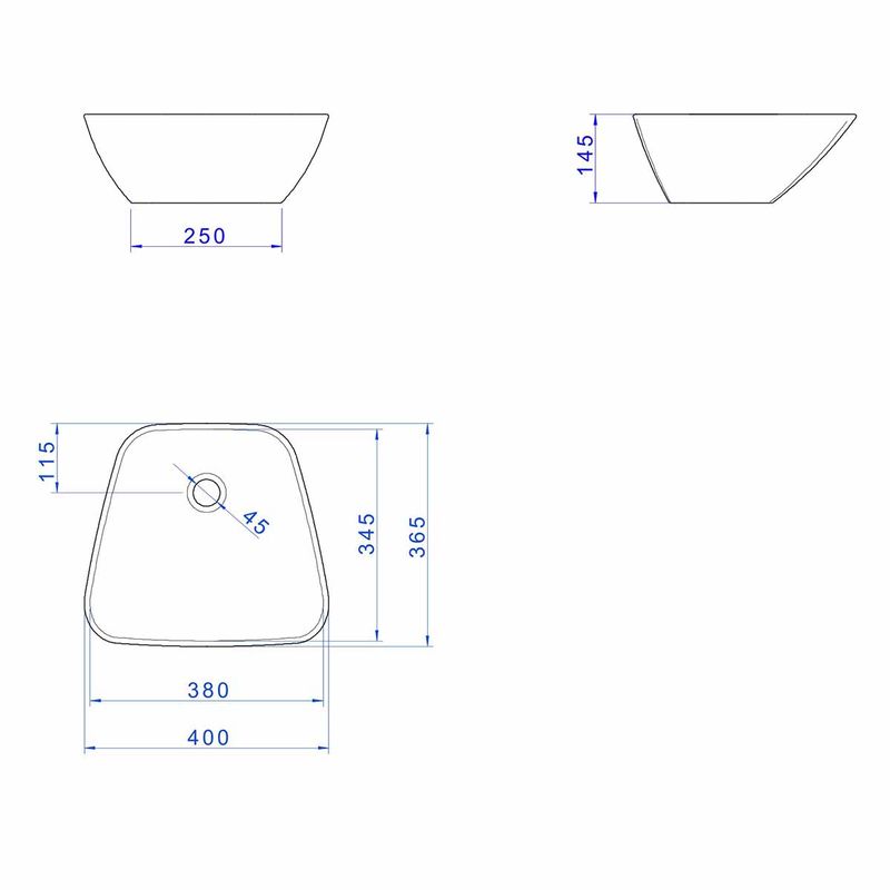 Cuba-de-Apoio-Deca-Trapezoidal-Marrom-Fosco---Deca---L.1065.22---Fundo-Branco-Medida-Imagem-do-Desenho-tecnico-de-engenharia