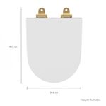 Assento-Deca-em-Poliester-Slow-Close-com-Microban-para-Bacias-Carrara-Duna-Level-Lk-Nuova-Branco-e-Gold---Deca---AP.237.GL.17---Fundo-Branco-Medida-Foto-com-medidas-Produto-unico-ou-multiplos