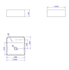 Cuba-de-Apoio-Deca-com-Mesa-Retangular-Cinza-Fosco---Deca---L.280.86---Fundo-Branco-Medida-Imagem-do-Desenho-tecnico-de-engenharia