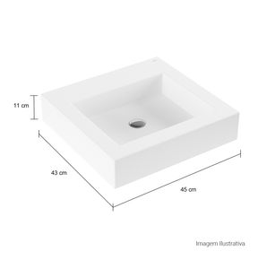 Cuba-de-Apoio-Deca-Quadrada-430mm-Branco---Deca---L.737.17---Fundo-Branco-Medida-Foto-com-medidas-Produto-unico-ou-multiplos