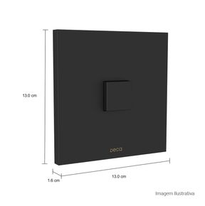 Kit-Conversor-Deca-Hydra-MaxSlim-Black-Matte---Deca---4916.BL.SLM.MT---Fundo-Branco-Medida-Foto-com-medidas-Produto-unico-ou-multiplos