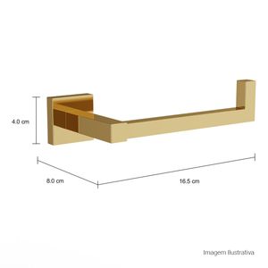 Papeleira Quadratta Gold
