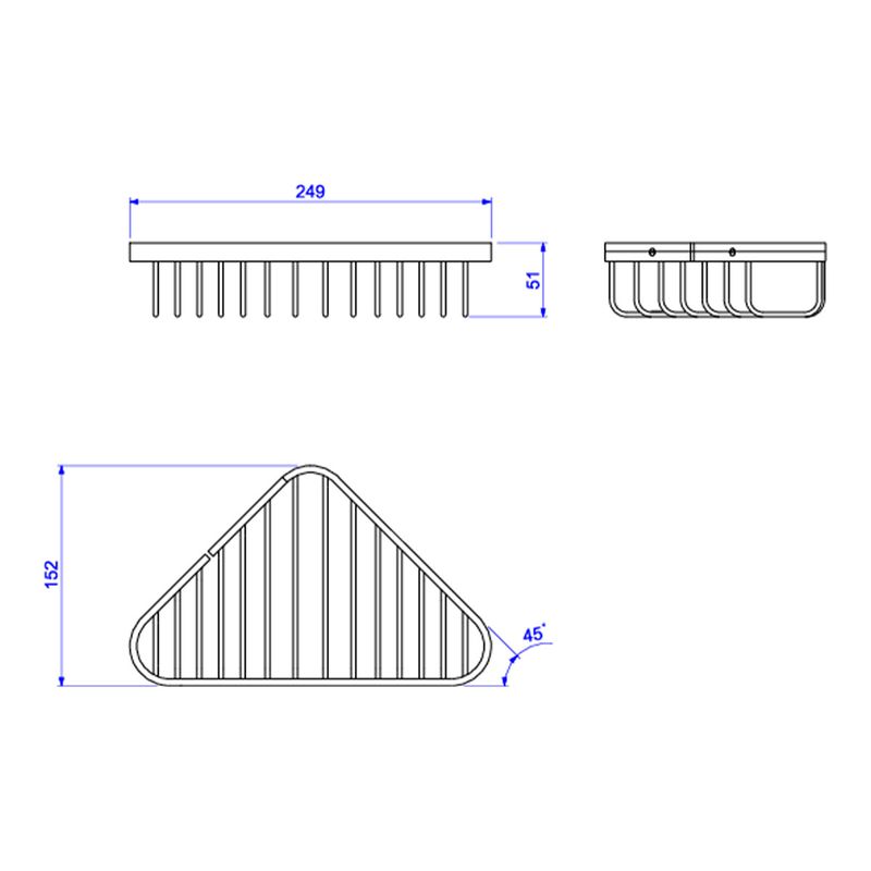 Suporte-Deca-de-Canto-Triangular-Hotel-Cromado---Deca---2072.C---Fundo-Branco-Medida-Imagem-do-Desenho-tecnico-de-engenharia