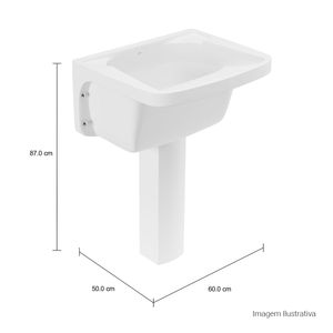 Tanque Deca 40 Litros Branco