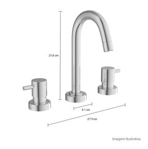 Misturador-Deca-de-Mesa-Bica-Alta-para-Lavatorio-Link-Cromado---Deca---1877.C.LNK---Fundo-Branco-Medida-Foto-com-medidas-Produto-unico-ou-multiplos