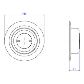 Válvula para Chuveiro Deca com Fechamento Automático Decamatic Cromado