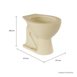 Bacia Convencional Izy Creme