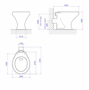 Bacia-Convencional-Deca-com-Saida-Horizontal-Ravena-Branco---Deca---P.90.17---Fundo-Branco-Medida-Imagem-do-Desenho-tecnico-de-engenharia