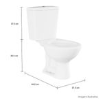 Bacia-para-Caixa-Acoplada-Deca-Izy-Branco---Deca---P.111.17---Fundo-Branco-Medida-Foto-com-medidas-Produto-unico-ou-multiplos
