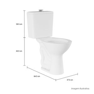 Bacia para Caixa Acoplada Deca Izy Conforto Branco