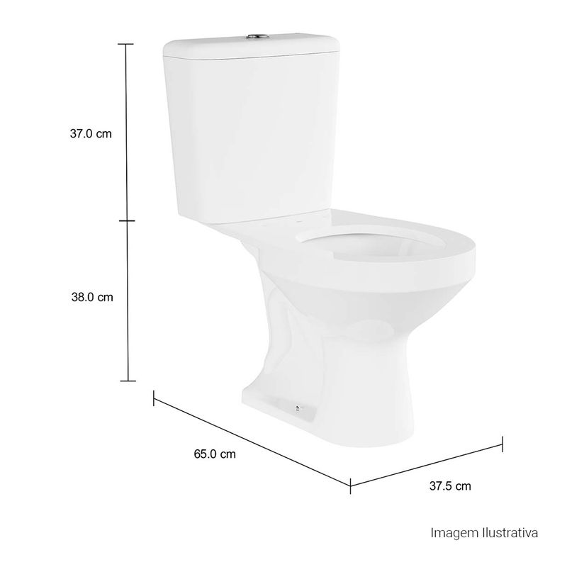 Bacia-para-Caixa-Acoplada-Deca-Aspen-Branco---Deca---P.750.17---Fundo-Branco-Medida-Foto-com-medidas-Produto-unico-ou-multiplos