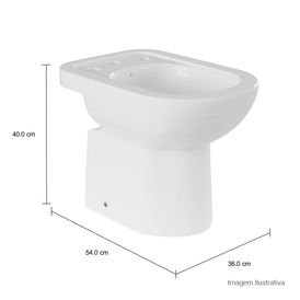Bidê Deca 3 Furos Vogue Plus Branco