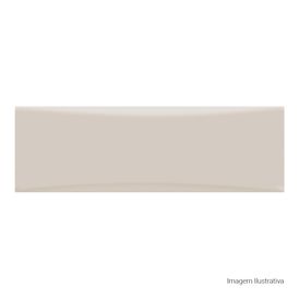 Porcelanato Monocromatico Lux 8x25cm Bege - Portinari Bella Vita Cr Bold