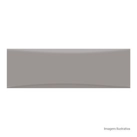 Azulejo Bella Vita Lux Gray - 8cmx25cm Bold